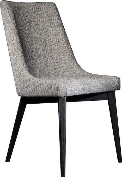 Alder Tweed Taylor Birch Dining Chair with Baltic Stone Fabric (1 of 2)
