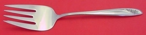 Reed & Barton Petite Fleur Sterling Silver Cold Meat Fork 8 Inch (1 of 2)