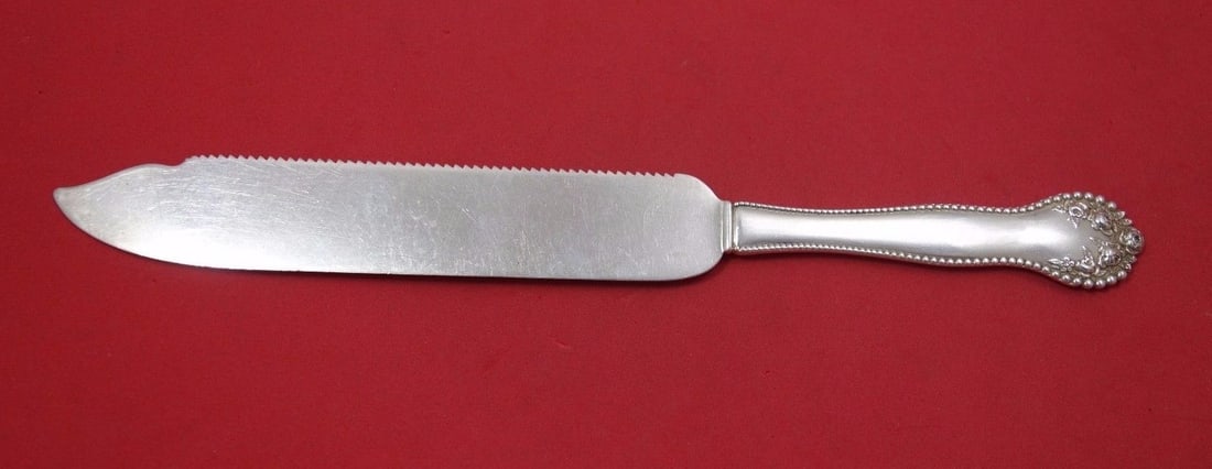 Lancaster by Gorham Sterling Silver Cake Saw Flat Handle 9 1/4 Inches (1 of 1)