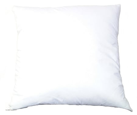Premium 18x18 Cotton Feather Down Pillow Insert (1 of 1)