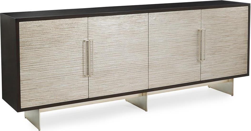John-Richard Saro Credenza Vintage Style Espresso Celtis Wood (1 of 7)