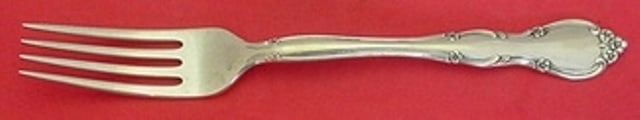 Gorham Rose Tiara Sterling Silver Regular Fork 7.5 Inch (1 of 2)