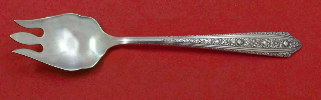 Wallace Normandie Sterling Silver Cake Ice Cream Spork 5 3/4" Custom Made (1 of 1)
