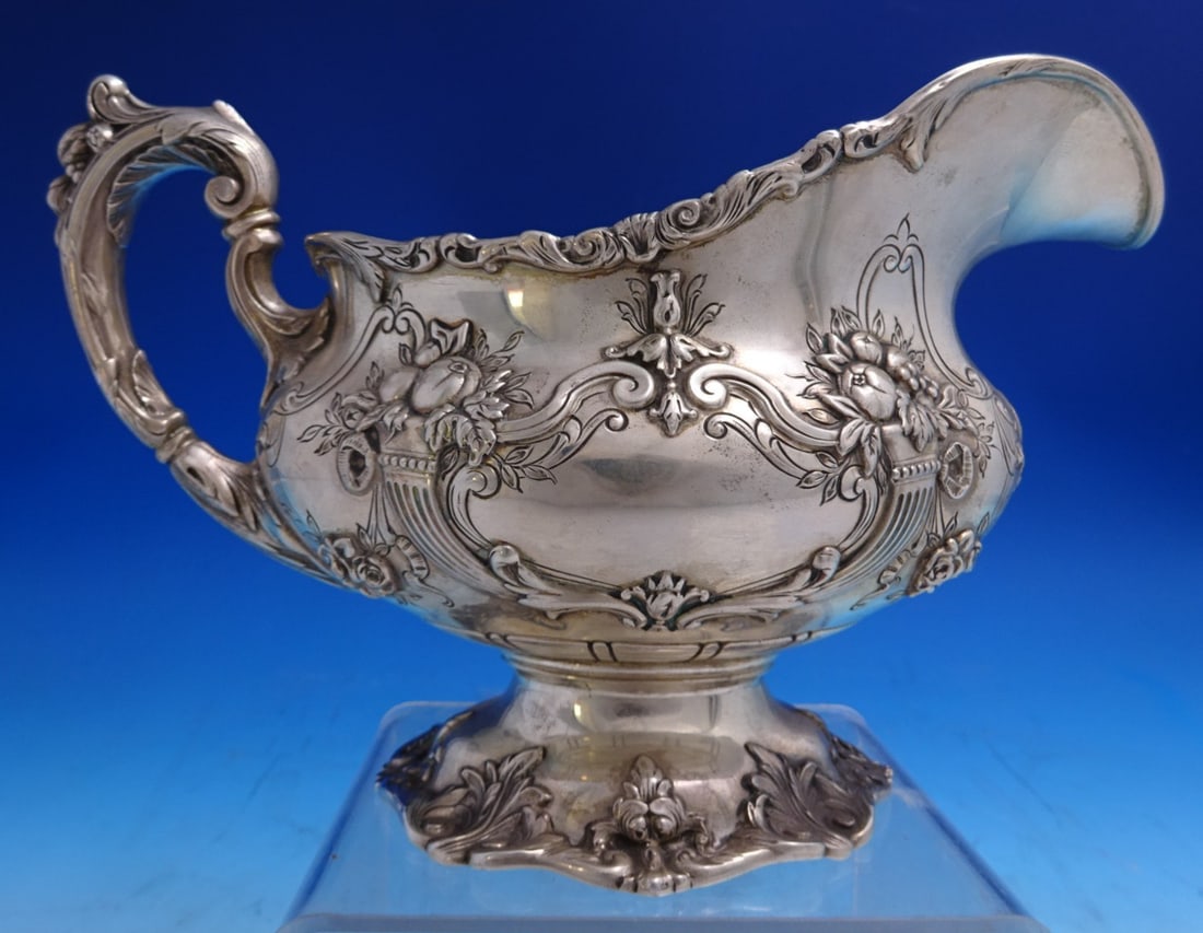 Sterling Silver Gravy Boat Francis I Pattern by Reed and Barton 18.6 ozt (1 of 5)