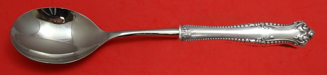 Towle Canterbury Sterling Silver Custom Casserole Spoon 11 1/4 Inch (1 of 2)