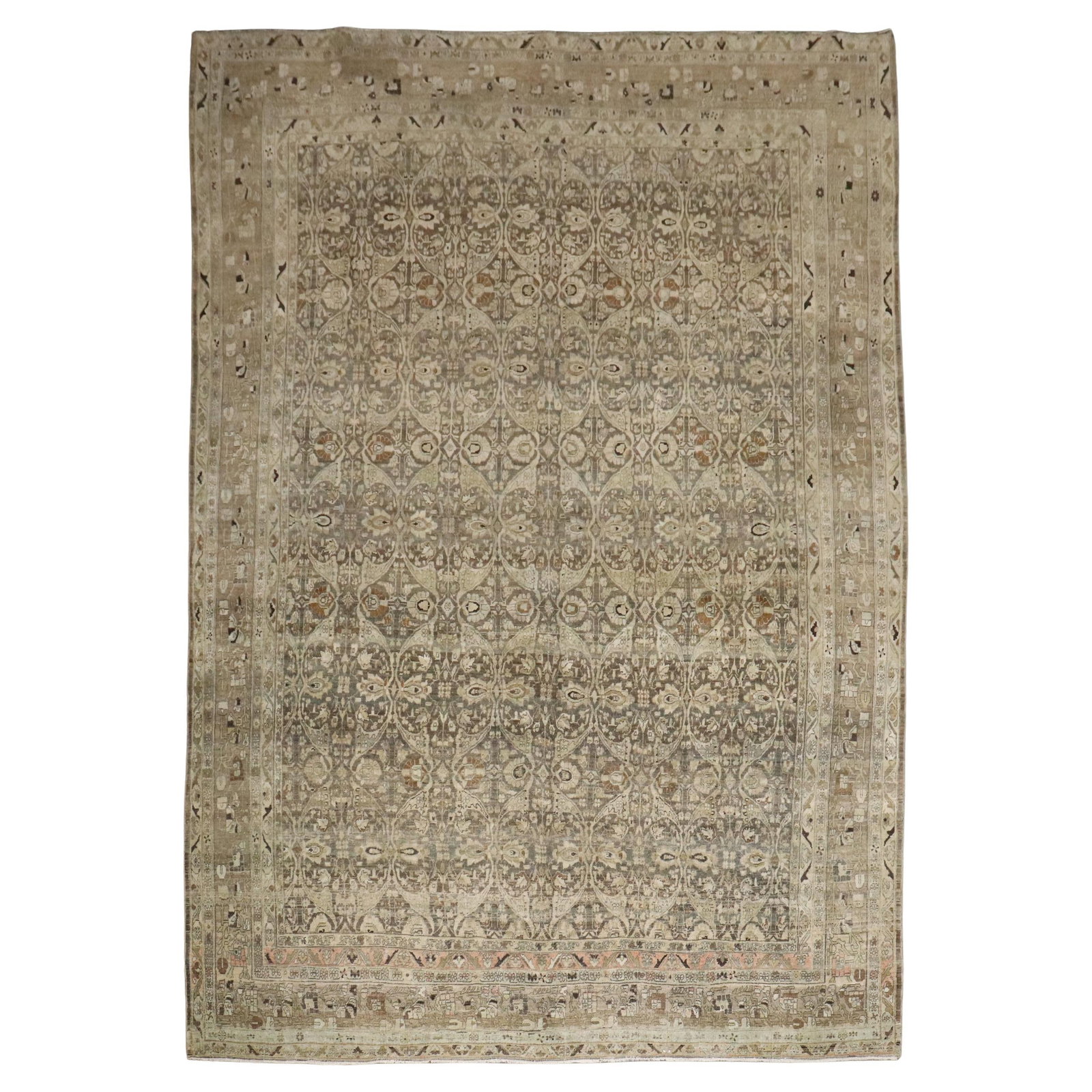 Antique Persian Bidjar Carpet 105 x 145 Hand-Knotted Wool 20th Century (1 of 12)