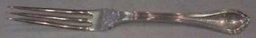 Towle Paul Revere Sterling Silver Strawberry Fork 5 1/8" Monogrammed (1 of 1)