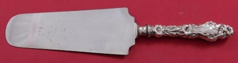 Sterling Silver Lily Pattern Cake Server by Frank Whiting 10 1/4 Inch (1 of 1)