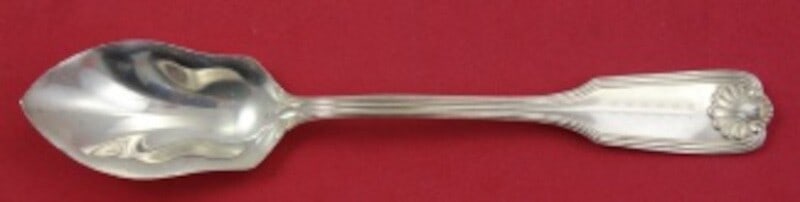 Towle Sterling Silver Benjamin Franklin Fluted Ice Cream Spoon (1 of 1)