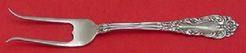 Amston Sterling Silver Athene Crescendo Roast Beef Fork 7" Custom Made (1 of 2)