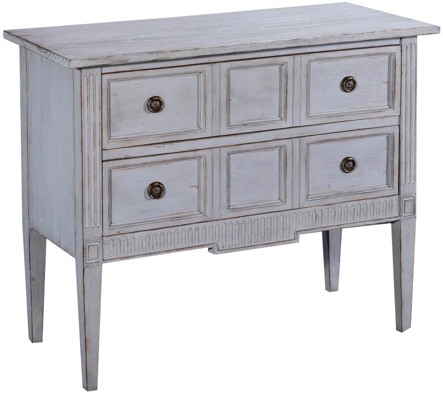 Eliot Chest Stylish Blue Solid Wood Transitional Design (1 of 5)