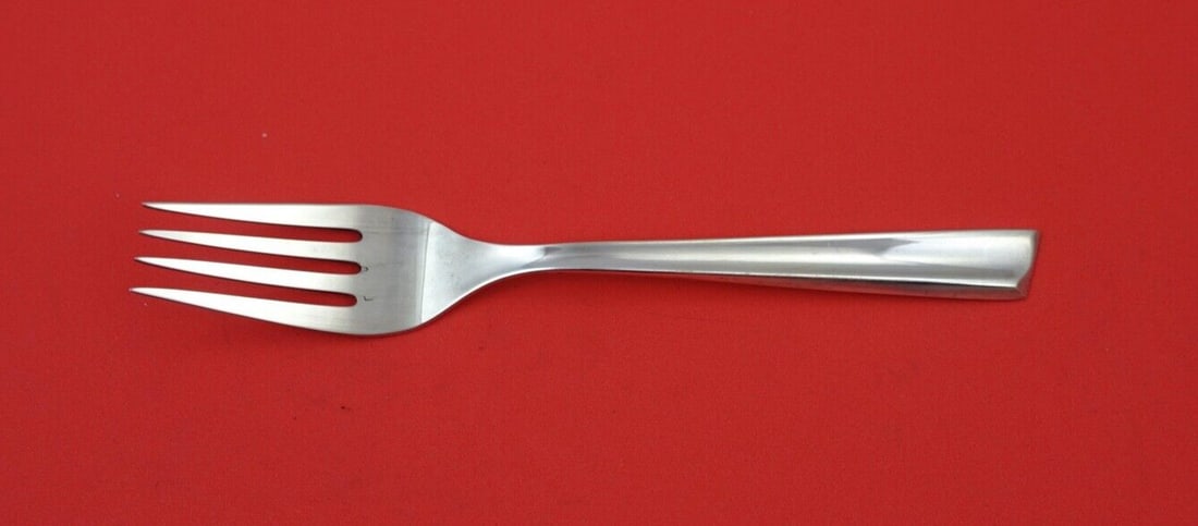 Stieff Personna Sterling Silver Salad Fork 6.75 Inches: Stieff Personna Sterling Silver Salad Fork 6.75 Inches This elegant Personna salad fork by Stieff features a classic design crafted from high-quality sterling silver. Measuring 6 3/4 inches, this fork