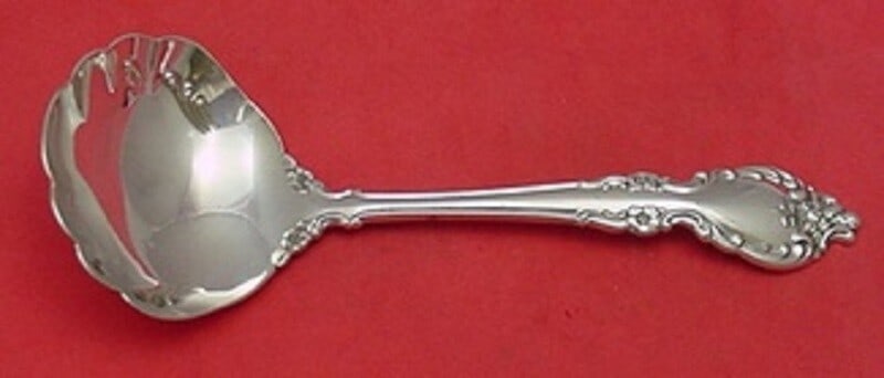 Oneida Botticelli Sterling Silver Gravy Ladle 7 Inch (1 of 1)