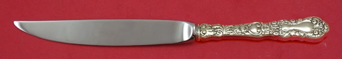 Gorham Imperial Chrysanthemum Sterling Silver Steak Knife 8 Inch (1 of 3)