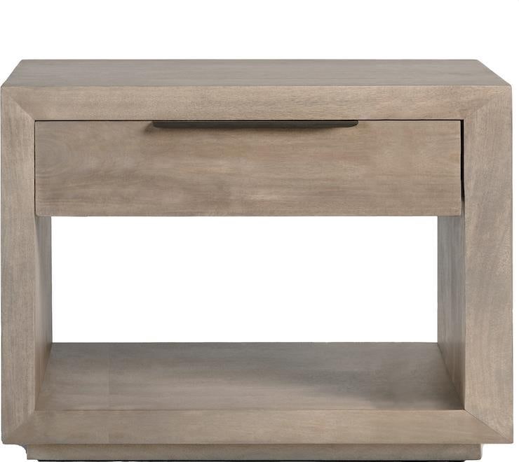 Holden Collection Mango Wood Nightstand with Misted Ash Finish (1 of 1)