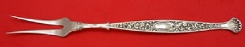 Whiting Hyperion Sterling Silver 2-Tine Butter Pick 6 1/4" (1 of 2)