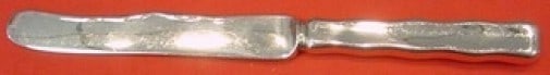 Tiffany & Co. Lap Over Edge Plain Sterling Silver Tea Knife 7 3/8" (1 of 1)