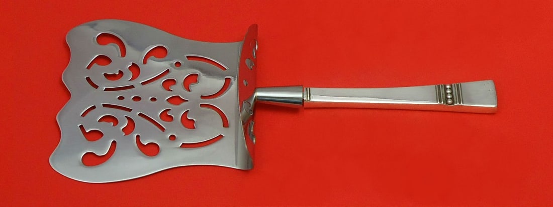 Reed and Barton Diadem Sterling Silver Asparagus Server 10 Inch (1 of 1)