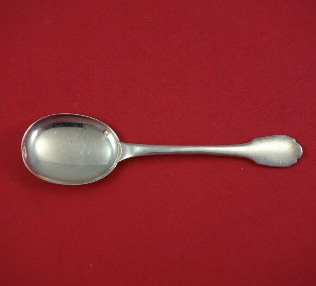 Christofle Sterling Silver Ice Cream Spoon 5.5 Inch Classic Design: Christofle Sterling Silver Ice Cream Spoon 5.5 Inch Classic Design This elegant ice cream spoon from Christofle is crafted from high-quality sterling silver. Measuring 5 1/2" in length, it features a