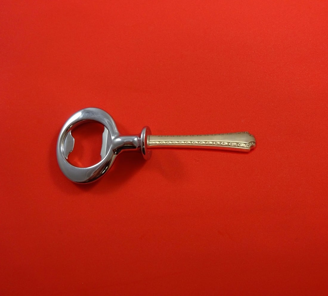 Larkspur by Wallace Sterling Silver Custom Bottle Opener 6 Inch (1 of 2)