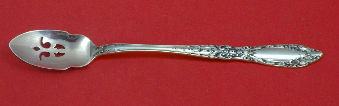 Alvin Prince Eugene Sterling Silver Pierced Olive Spoon 7 3/8 Inch (1 of 1)
