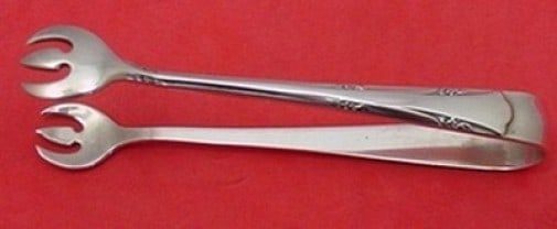 Gorham Greenbrier Sterling Silver Sugar Tong 4 Inch Serving Piece (1 of 1)