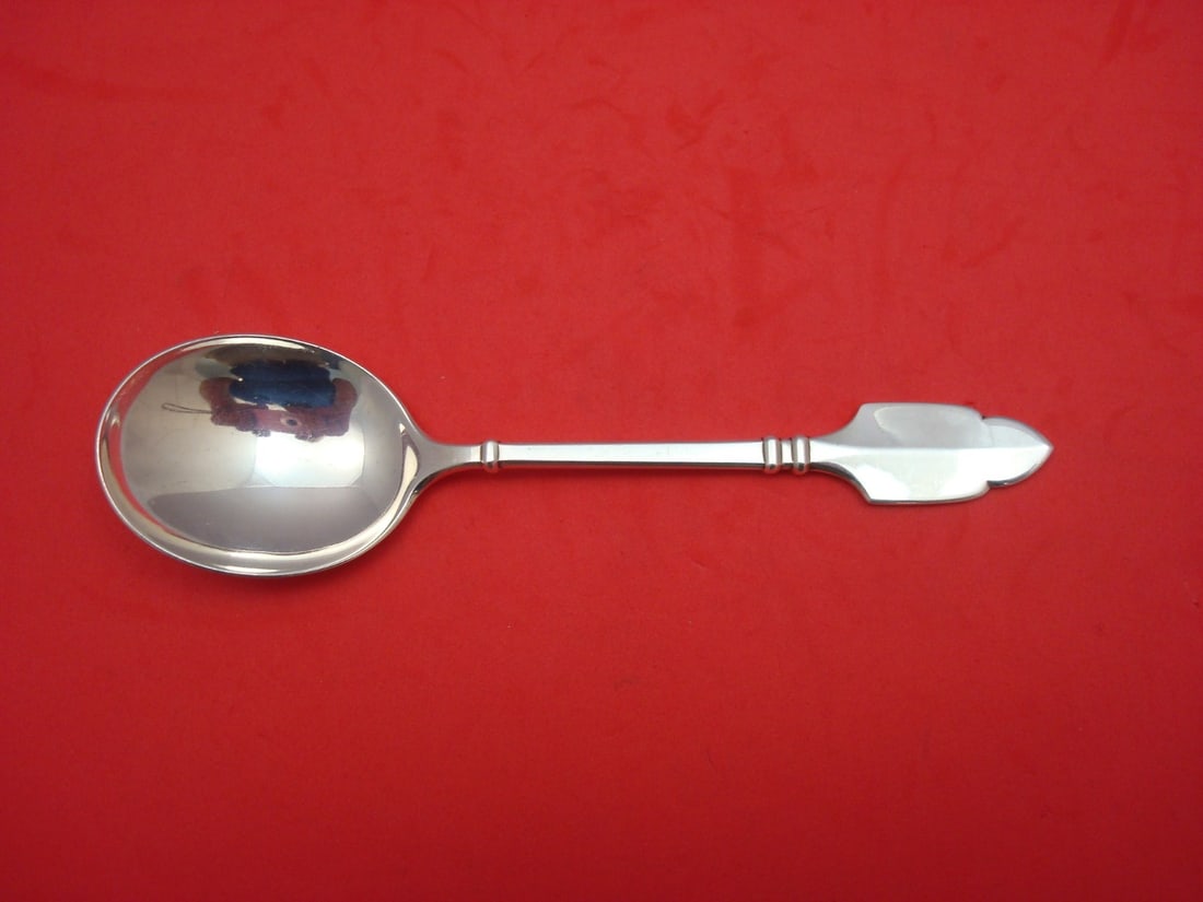 Graff W & D Robert Bruce Sterling Silver Cream Soup Spoon 6.25" (1 of 1)