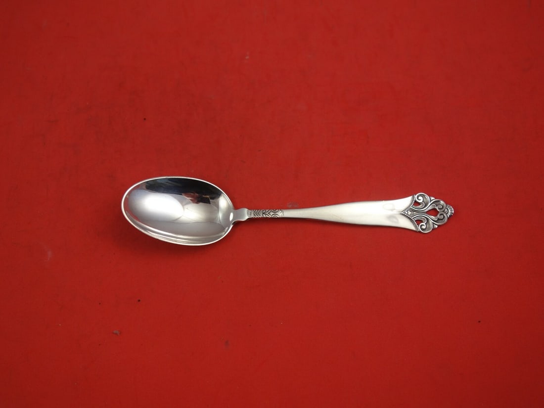 Lillemor Teaspoon by Th Marthinsen .830 Sterling Silver 5 3/4 Inch Flatware (1 of 2)