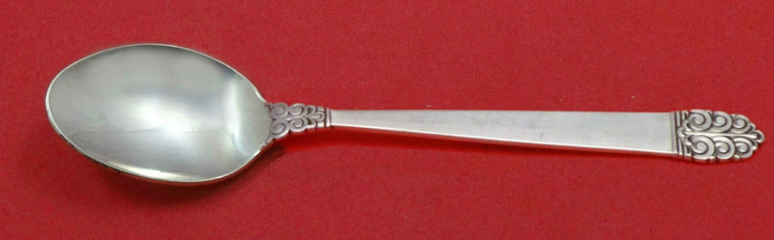 International Sterling Silver Northern Lights Infant Feeding Spoon 6 Inch (1 of 1)