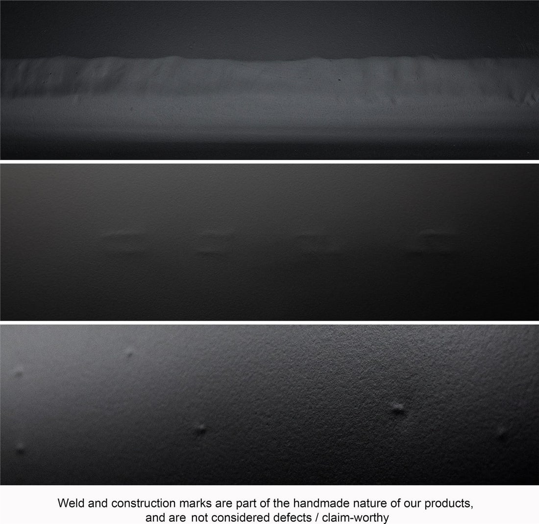 Noir Brixton Matte Black Industrial Coffee Table 64x38 (1 of 12)