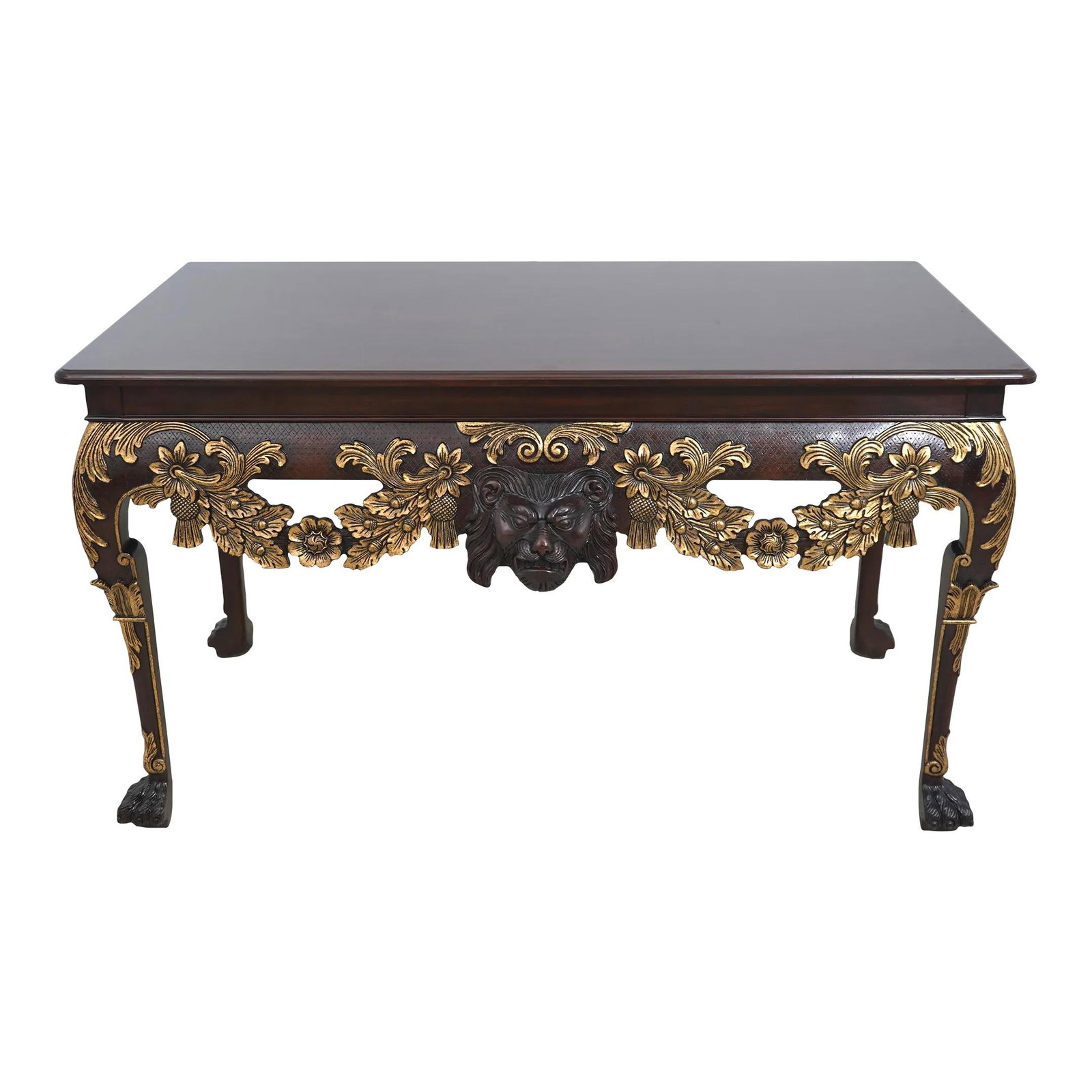Baker Gold Gilt Console Table in George III William Kent Style (1 of 10)