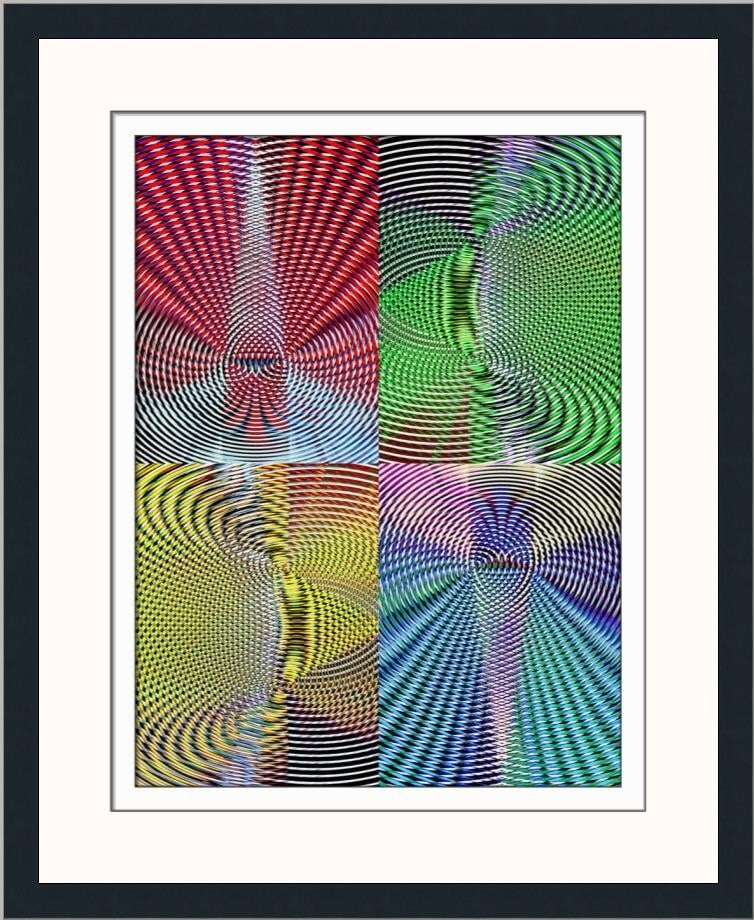 Brent Wickes Spiral Out Limited Edition Giclee Print Framed Signed 2025 (1 of 2)