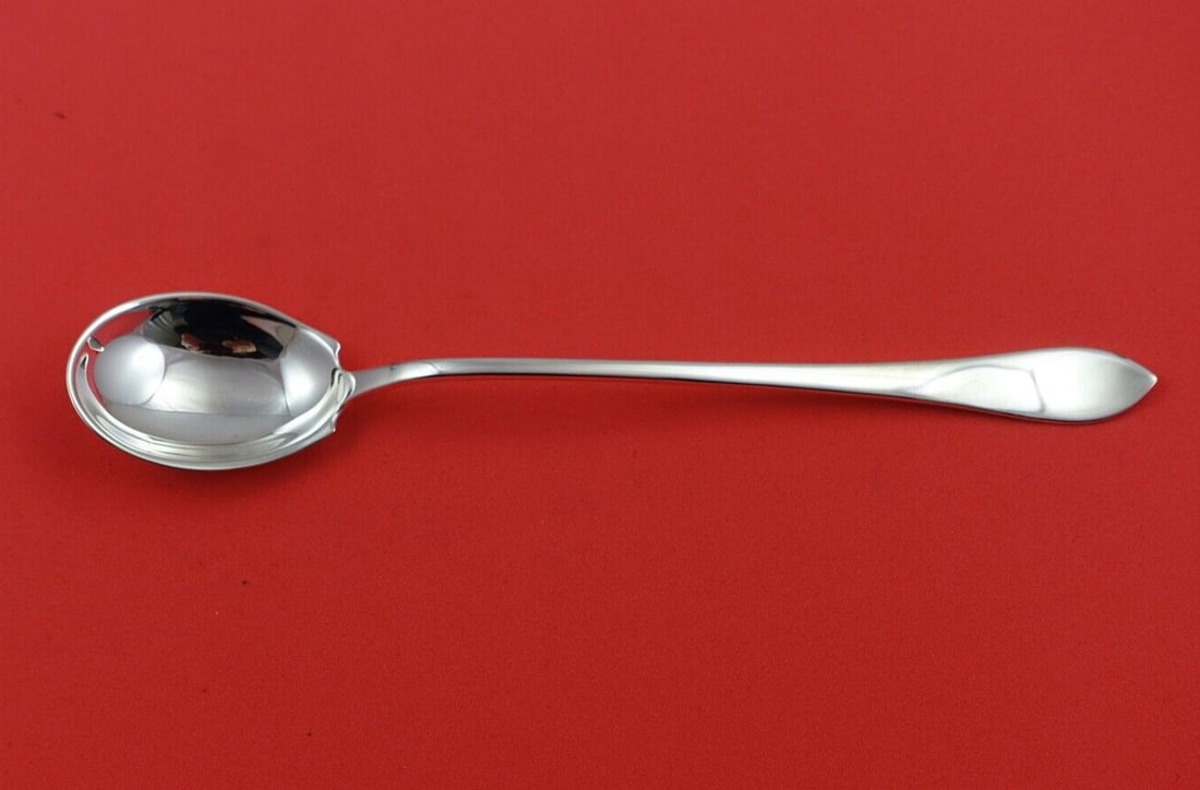Watson John Adams Sterling Silver Olive Spoon 7 Inch (1 of 2)