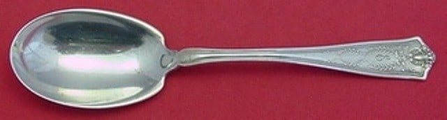 Tiffany & Co. Winthrop Sterling Silver Preserve Spoon 7 1/8 In Monogrammed (1 of 1)