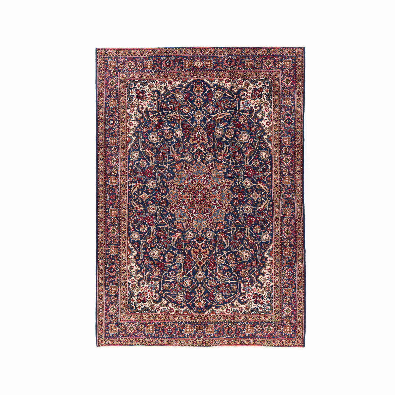 Authentic Handmade Sivas Wool on Cotton Carpet 100.4 x 145.7 Inches (1 of 8)