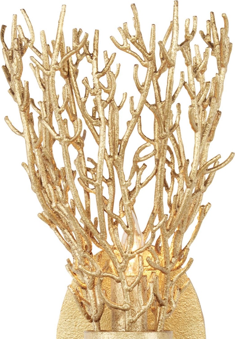 Aviva Stanoff Sea Fan Sconce Currey Art Nouveau Lighting (1 of 3)