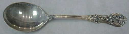 International Sterling Silver Springtime Cream Soup Spoon 6 Inch (1 of 2)