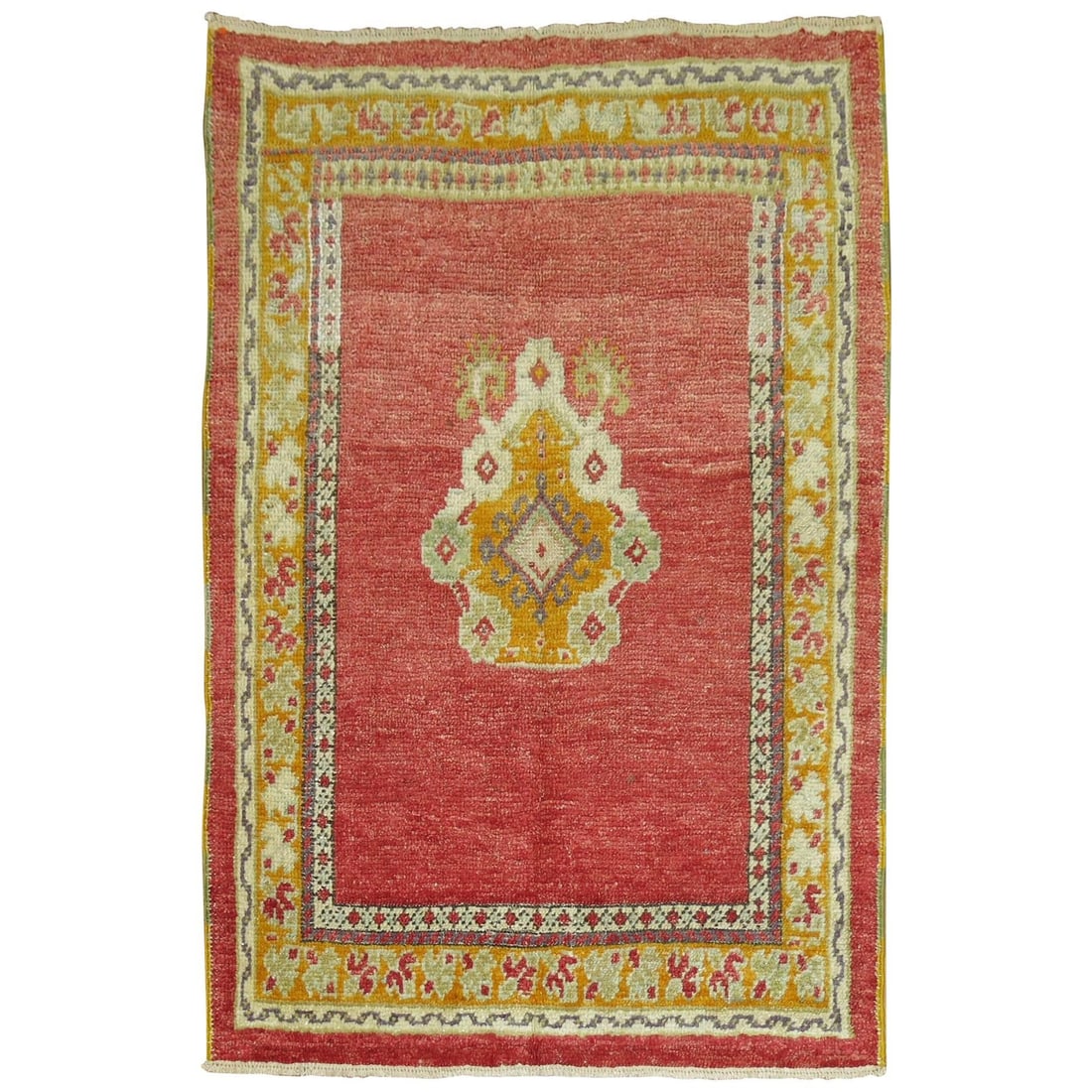 Unique Antique Turkish Oushak Rug Hand-Woven Wool Bohemian 37 x 52 in: Unique Antique Turkish Oushak Rug Hand-Woven Wool Bohemian 37 x 52 in Discover this stunning Antique Turkish Oushak Rug, a vibrant and unique addition to your home decor. This one-of-a-kind piece feat