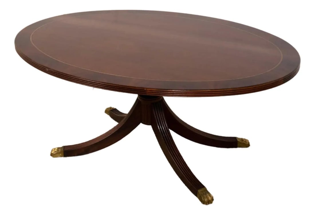 Henkel Harris Model 5241 Mahogany Coffee Table Duncan Phyfe Design (1 of 10)