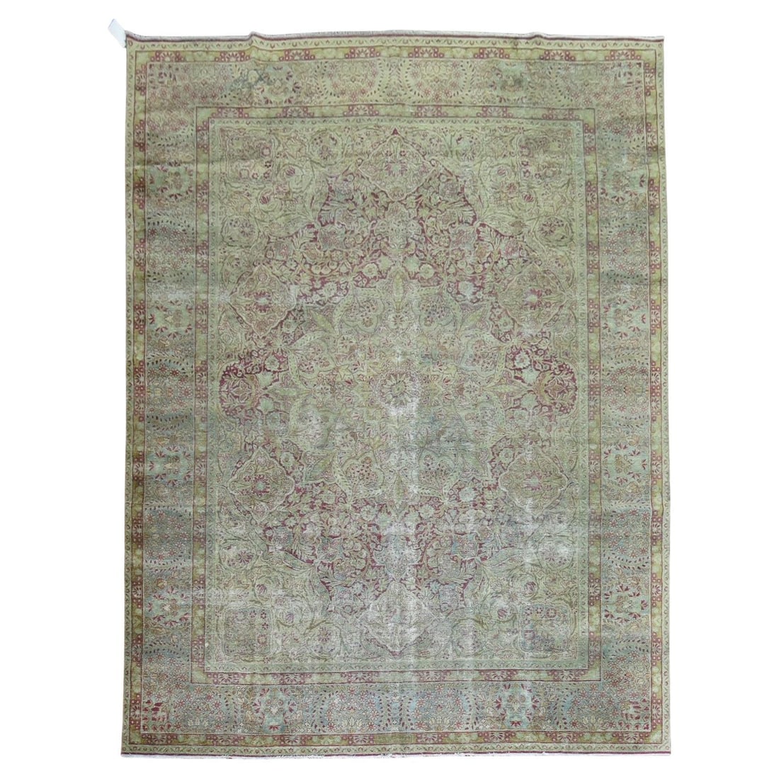 Exquisite Hand-Woven 8'4" x 12' Persian Kerman Wool Rug (1 of 13)