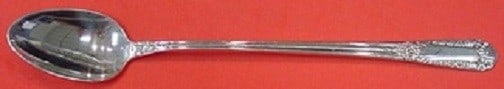 State House Sterling Silver Inaugural Iced Tea Spoon 7.5": State House Sterling Silver Inaugural Iced Tea Spoon 7.5" Enhance your dining experience with this exquisite Inaugural by State House Sterling Silver Iced Tea Spoon, measuring 7 1/2 inches. Crafted