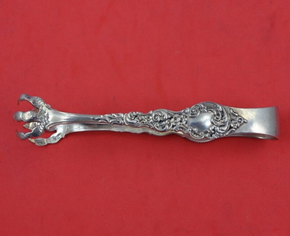 Unger Passaic Sterling Silver Sugar Tong 4 3/4 inch Serving Piece (1 of 2)