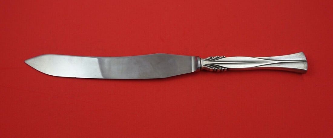 Frigast Queen Christina Sterling Silver Steak Carving Knife 12 1/2" (1 of 2)