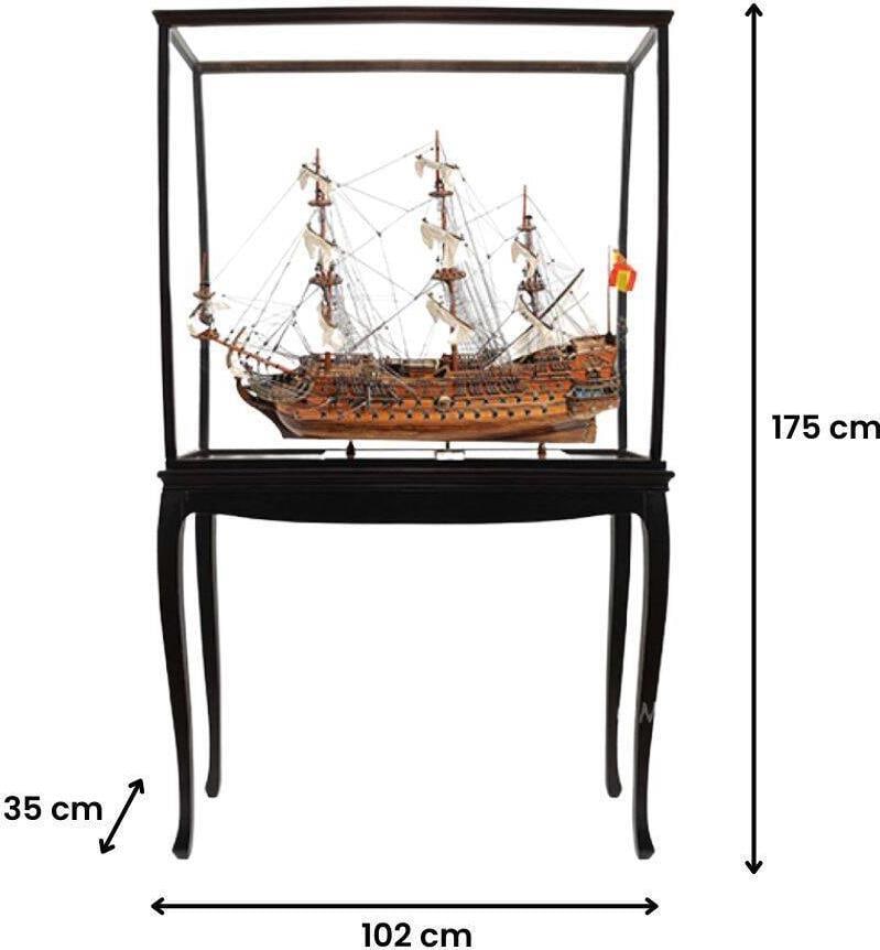 Handmade San Felipe Model with Nautical Display Case (1 of 1)