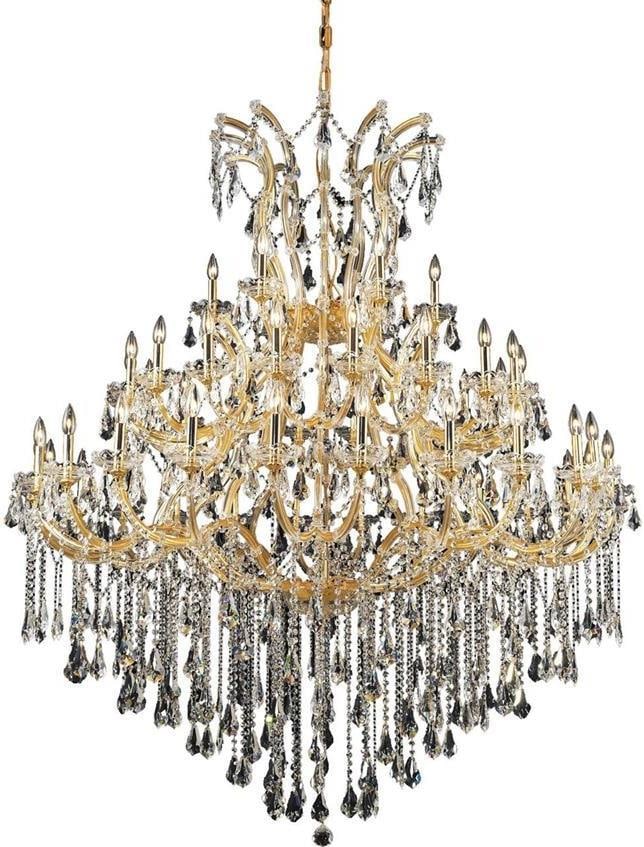 Elegant Maria Theresa Bowl Chandelier Rococo Style Royal-Cut Crystals (1 of 1)