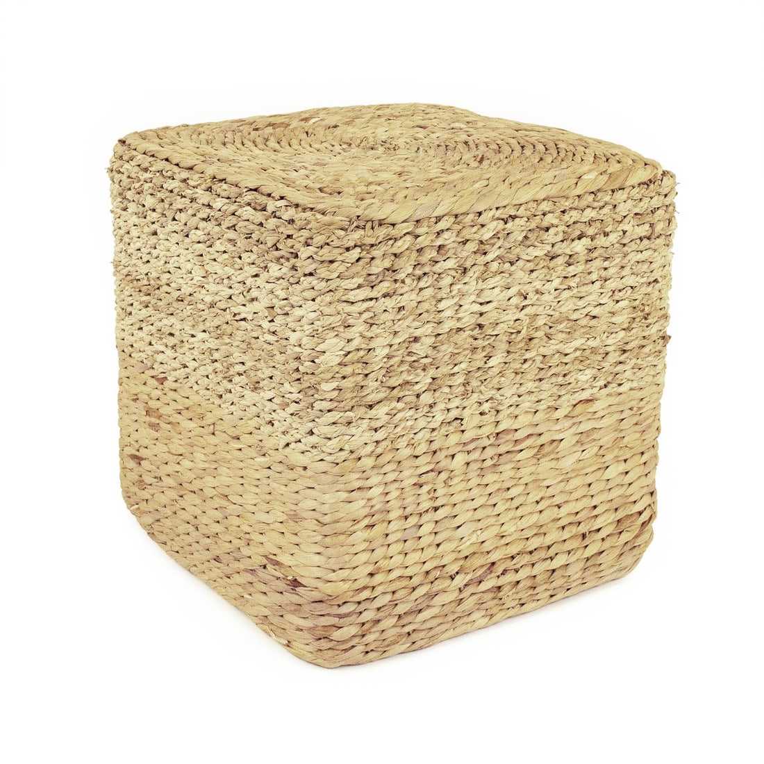 Zentique Eco-Friendly Rustic Water Hyacinth Storage Basket 15H 15.5W 15.5D (1 of 3)