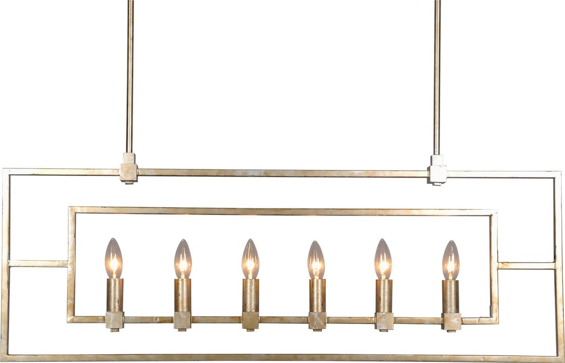 Terracotta Daniela 6-Light Antique Style Chandelier UL-Listed (1 of 1)