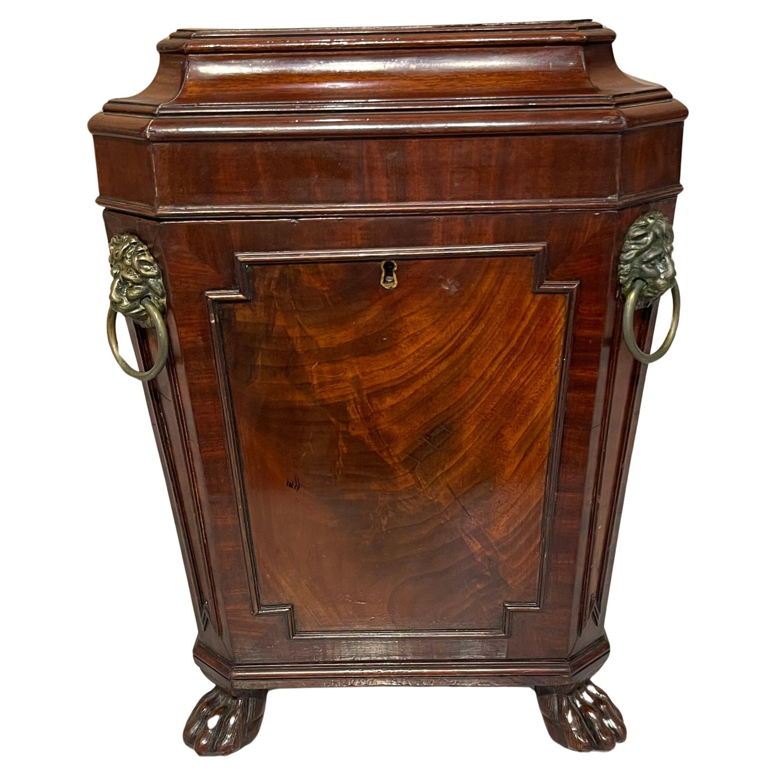 Regency Mahogany Brass Cellarette by Gillows England Circa 1820 (1 of 18)