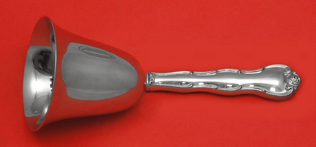 Gorham Rondo Sterling Silver Custom Dinner Bell 7 Inch (1 of 4)