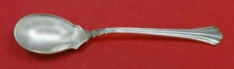 Reed and Barton Eighteenth Century Sterling Silver Ice Cream Spoon 6 inch (1 of 2)